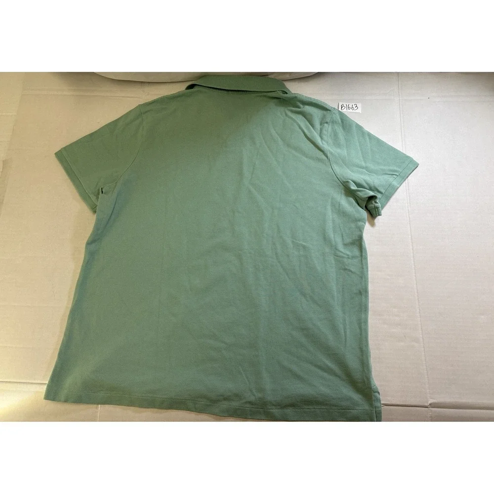 Polo Ralph Lauren Mens XL Classic Fit Sage Green Short Sleeve Cotton Polo Shirt